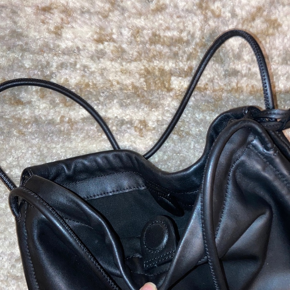 ✨SOLD✨ All Saints Black Leather purse with Tassels - Picture 8 of 16